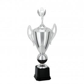 Troféu Prata Preto 68cm