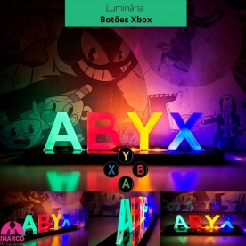 Luminária Botões XBOX