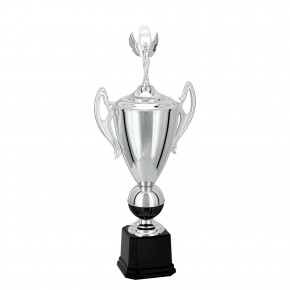 Troféu Prata Preto 68cm