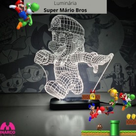 Luminária Mario Bros